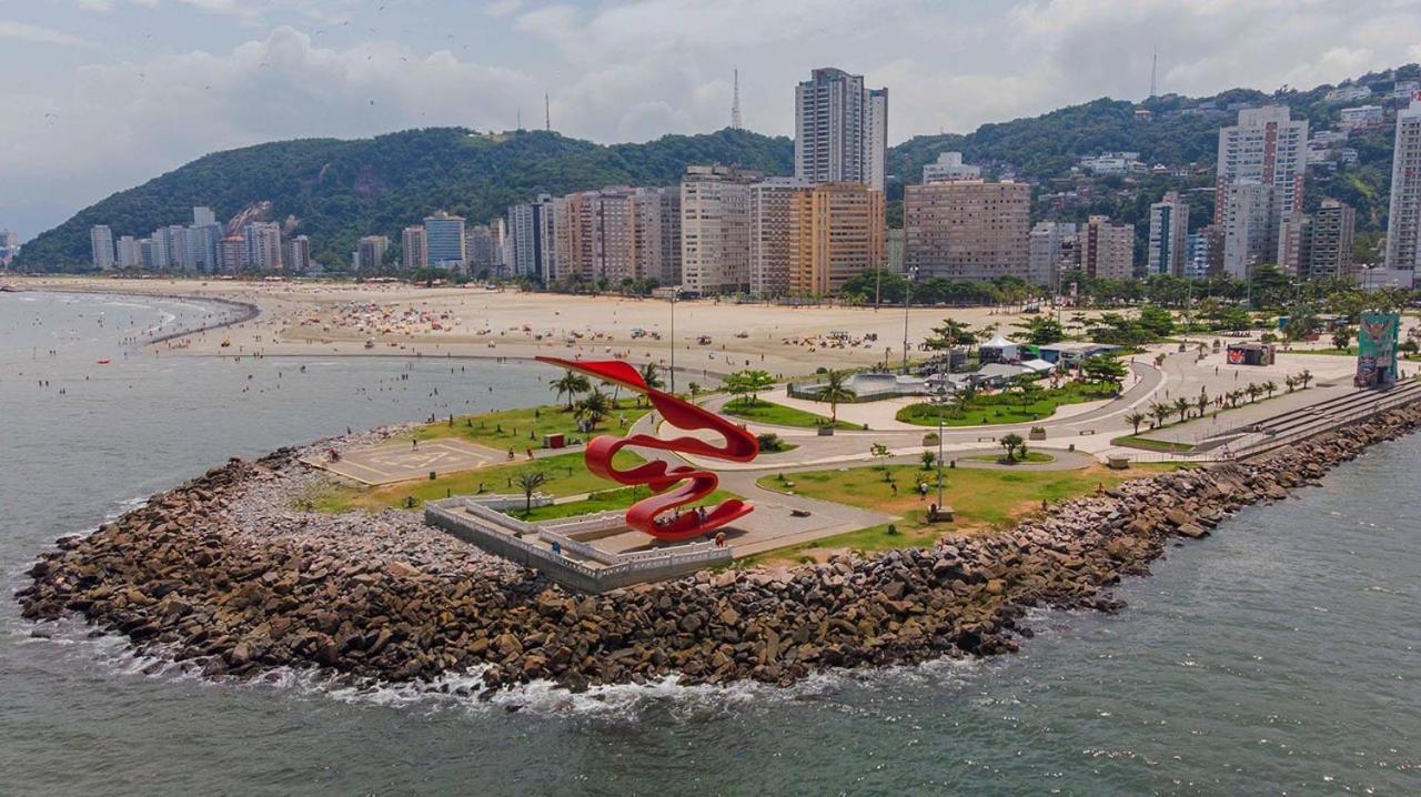 Ferienwohnung Kitnet aconchegante Beira Mar. Santos  Exterior foto
